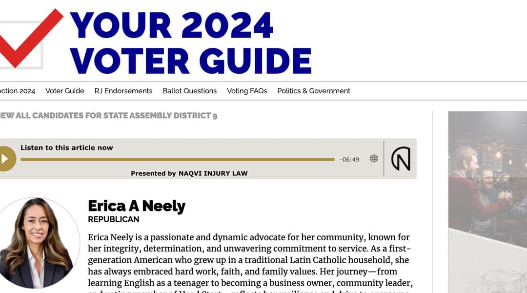 Las Vegas Review Journal Voter Guide 2024